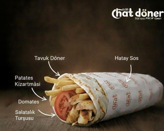 Tavuk Döner Dürüm görseli
