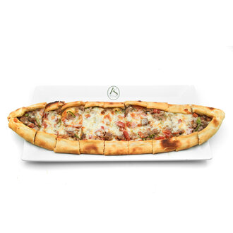 Kavurmalı Kaşarlı Pide görseli