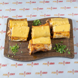 Cheddarlı Mantarlı Piton Tavuk Döner görseli