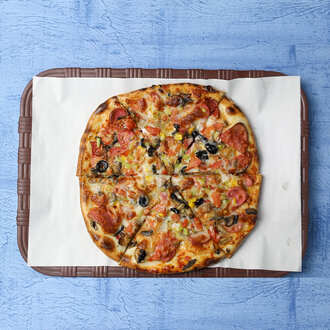 Karışık Pizza (Orta) görseli