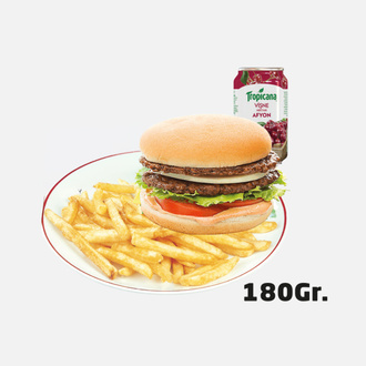 Double Burger Menü görseli