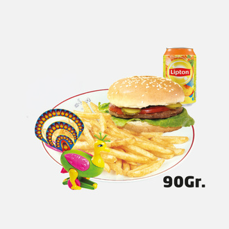 Hamburger Çocuk Menü görseli
