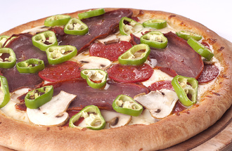 Pastırmalı Pizza (Jumbo) görseli