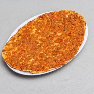Sarımsaklı Antep Lahmacun görseli