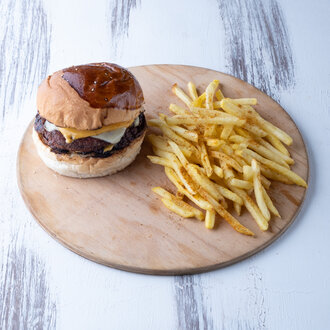 Double Bii Mix Burger (240 Gr.) görseli