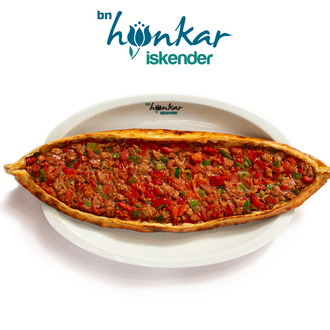 Kuşbaşılı Yumurtalı Pide görseli