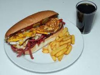 Yumurtalı Karışık Sandviç Menü görseli