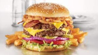 Mega Hamburger Menü görseli