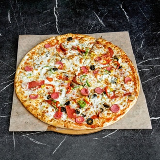 Süper Karışık Pizza (Orta) görseli