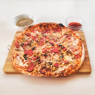 Karışık Pizza (Büyük) görseli