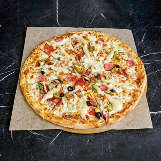 Oriental Mixture Pizza (Büyük) görseli