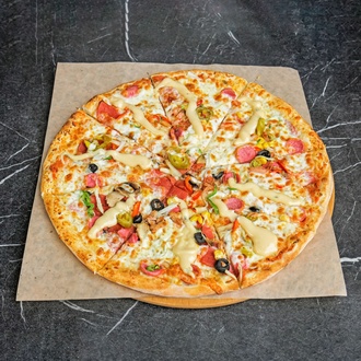 Oriental Mixture Pizza (Küçük) görseli