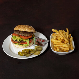 Double Burger Menü görseli