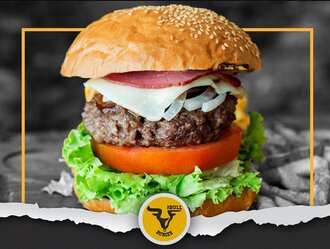 Bbq Bull Burger görseli