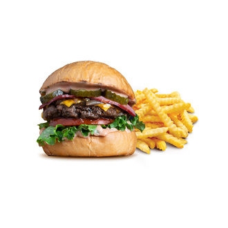 Home Bacon Burger görseli