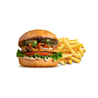 Home Chicken Burger görseli