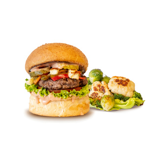 Home Diet Burger görseli