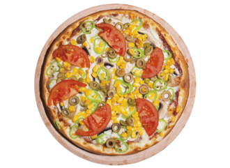 Veggy Pizza (Jumbo) görseli