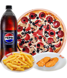 Monza Pizza (Büyük) Menü görseli