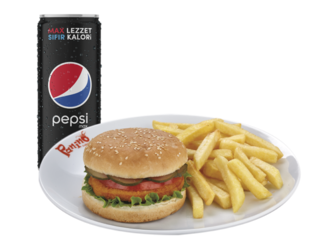 Chicken Burger Menü görseli