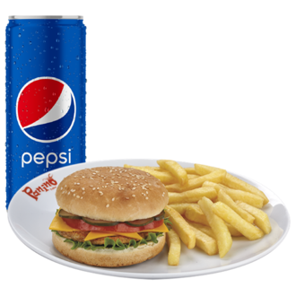 Cheeseburger Menü görseli