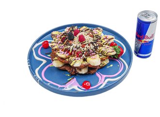 Çift Katlı Waffle & Red Bull Menü görseli
