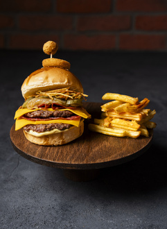 Big Burger Menü görseli