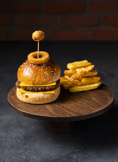 Kids Burger Menü görseli