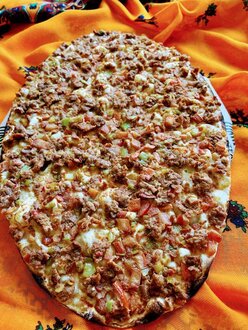 Satır Lahmacun görseli