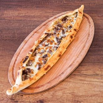 Kavurmalı Kaşarlı Pide görseli