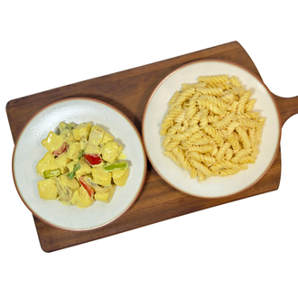 Köri Soslu Tavuk & Fusilli Makarna (360 Gr.) görseli