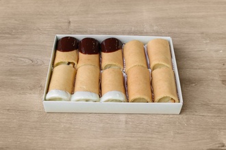Karışık Mini Rulo Pasta (10 Adet) görseli
