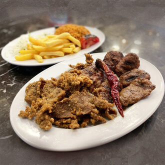 Köfte & Ciğer Tabağı görseli