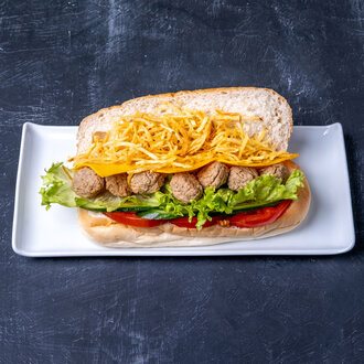 Marinara Meatball Sandwich görseli