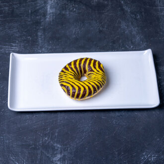 Vanilya Dolgulu Donut görseli