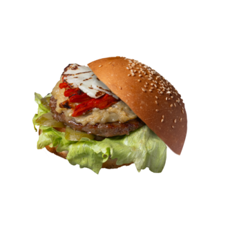 Köz Sebzeli Burger görseli