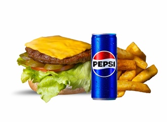 Cheeseburger Menü görseli