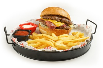 Double Füme Kaburga Burger görseli