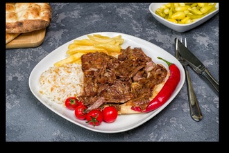 Pilav Üstü Et Döner (150 Gr.) görseli