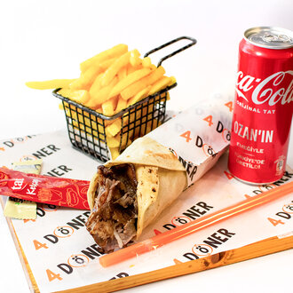 Classic Et Döner Dürüm Menü görseli