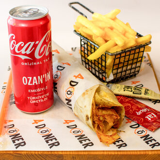 Tavuk Döner Dürüm Menü görseli