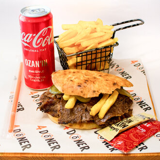 Classik Et Döner Pide Menü görseli