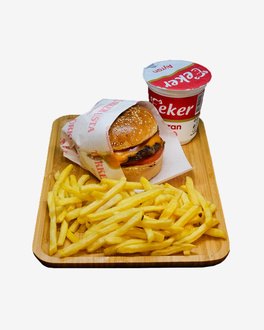 Cheeseburger Menü görseli