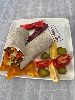 Doritos'lu Çiğ Köfte Dürüm görseli