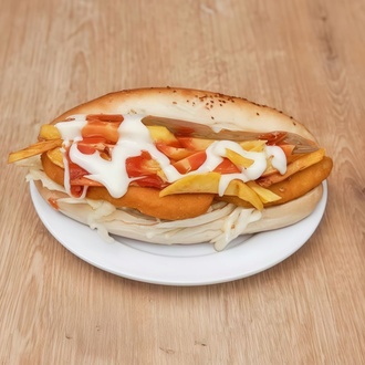 Şnitzel Sandviç görseli