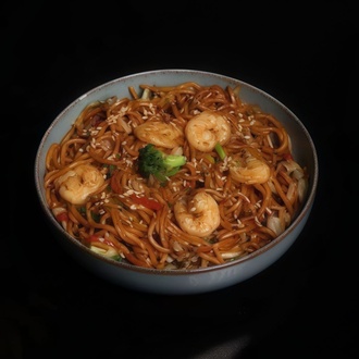 Karidesli Noodle görseli