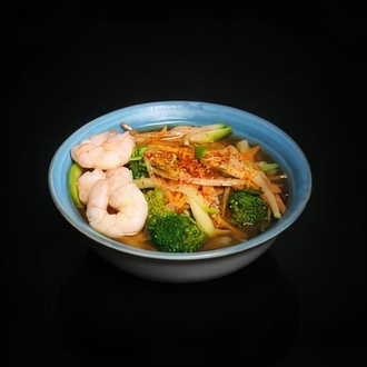 Udon Karidesli Çorba görseli