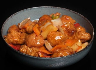 Tatlı Ekşi Soslu Kalamar görseli