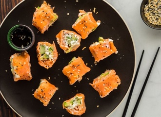 Gravlax Roll (8 Pcs.) görseli