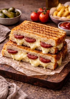 Sucuklu Tost görseli